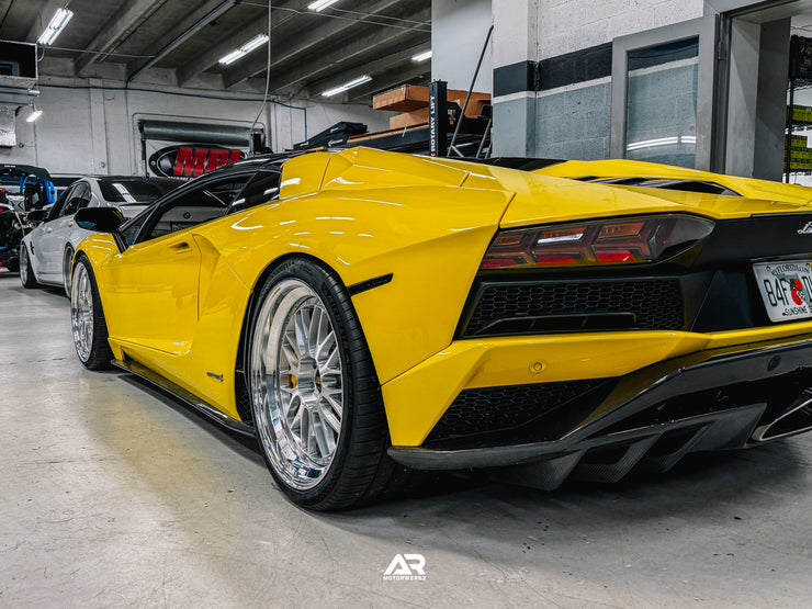 AR Custom BBS LMs 20/21" for Lamborghini Aventador Roadster S Fitment