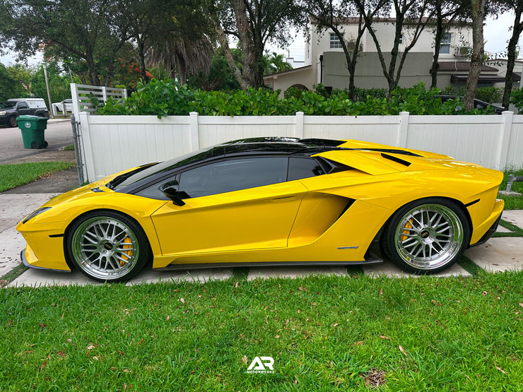 AR Custom BBS LMs 20/21" for Lamborghini Aventador Roadster S Fitment