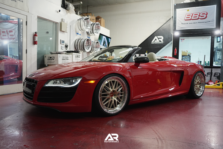 AR Custom BBS LMs 20" for Audi R8 Fitment