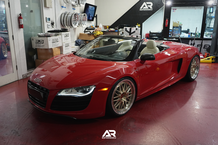 AR Custom BBS LMs 20" for Audi R8 Fitment