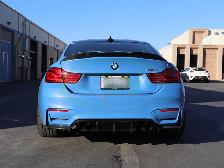 RW Carbon BMW F82 M4 GTX Carbon Fiber Trunk Spoiler