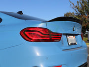 RW Carbon BMW F82 M4 GTX Carbon Fiber Trunk Spoiler
