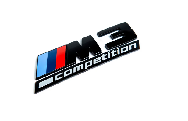 IND BMW G80 M3 Competition Trunk Emblem