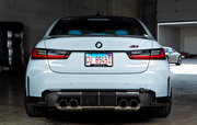 IND BMW G80 M3 OEM Carbon Trunk Spoiler
