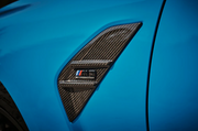 IND BMW M Performance G80 M3 Carbon Side Marker Set (M Competition Side Emblem)
