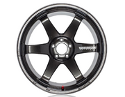 Volk Racing TE37 SL Wheel 18x10.5 5x120 20mm Square Fitment Pressed Graphite