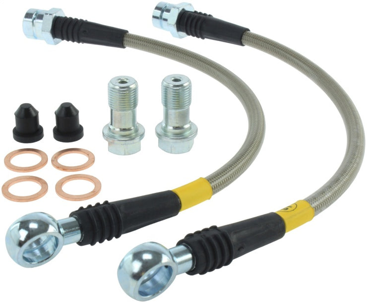 StopTech 15-17 Volkswagen GTI Stainless Steel Rear Brake Lines