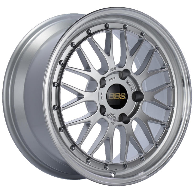 BBS LM 18x8.5 5x130 ET56 CB71.6 Diamond Silver Center Diamond Cut Lip Wheel