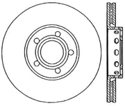 StopTech 96-7/04 Audi A4 / 95-01 A6 / 7/98-05 VW Passat Left Front Drilled Rotor