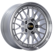 BBS LM 17x7.5 5x130 ET28 CB71.6 Diamond Silver Center Diamond Cut Lip Wheel