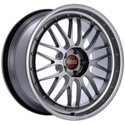 BBS LM 20x9.5 5x114.3 ET40 CB66 Diamond Black Center Diamond Cut Lip Wheel