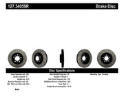 StopTech Slotted & Drilled Sport Brake Rotor