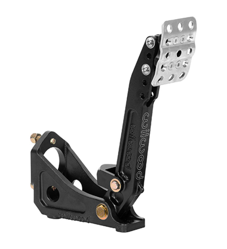 Wilwood Adjustable Single Clutch Pedal - Floor Mount - 5.25-6:1