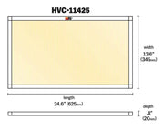 K&N HVAC Filter - 14 x 25 x 1