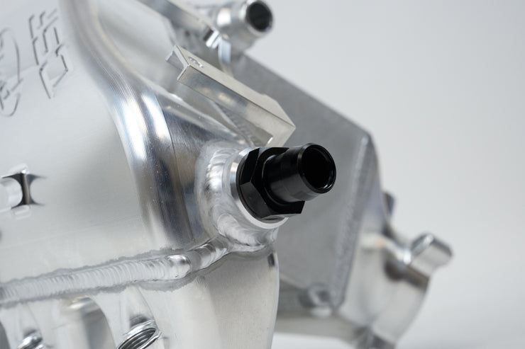 CSF BMW M2/M3/M4 S58 Comp &amp; Non-Comp (G8X) Charge-Air Cooler Manifold - Thermal Dispersion Black