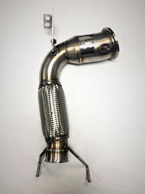 Evolution Racewerkz Competition Series 4" Downpipe for X1/X2/2 Series Gran Coupe/Mini with B46/B48 Engine