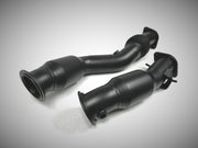 Evolution Racewerks Sports Series High Flow Catted Downpipes for your  twin turbo S58 engine! Fits 2021+ M3 and M4