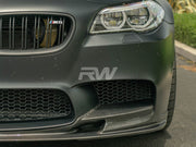 RW Carbon BMW F10 M5 3D Style Carbon Fiber Front Lip