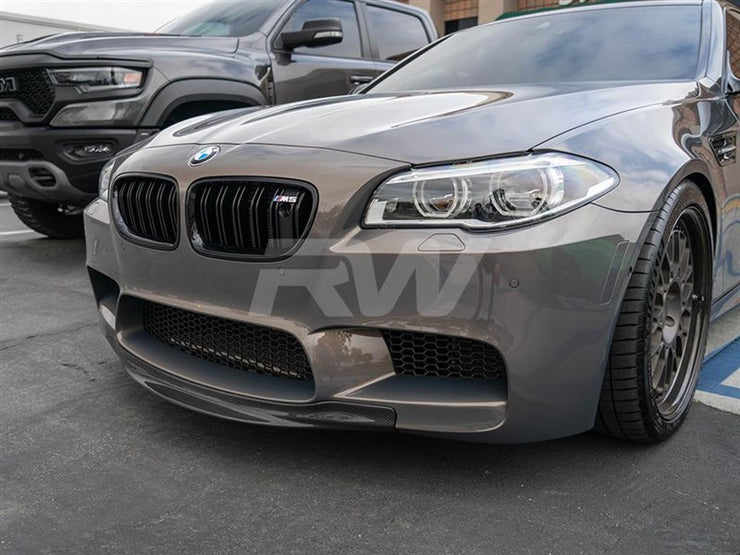 RW Carbon BMW F10 M5 Center Carbon Fiber Front Spoiler