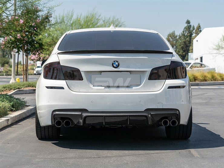 RW Carbon BMW F10 Arkym Style Carbon Fiber Trunk Spoiler