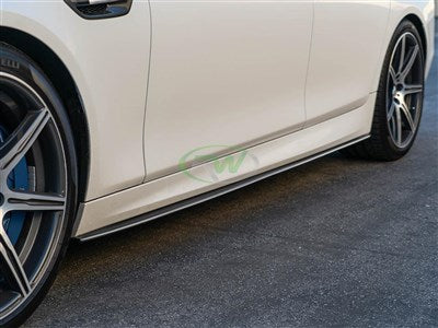 RW Carbon BMW F10/F11 CF Performance Style Side Skirts