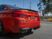 RW Carbon BMW F10 M4 Style Carbon Fiber Trunk Spoiler