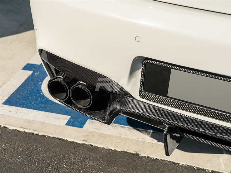 RW Carbon BMW F06 F12 F13 GTX Carbon Fiber Diffuser