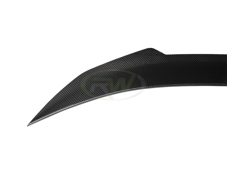 RW Carbon BMW F06 F13 GTX Style Carbon Fiber Trunk Spoiler