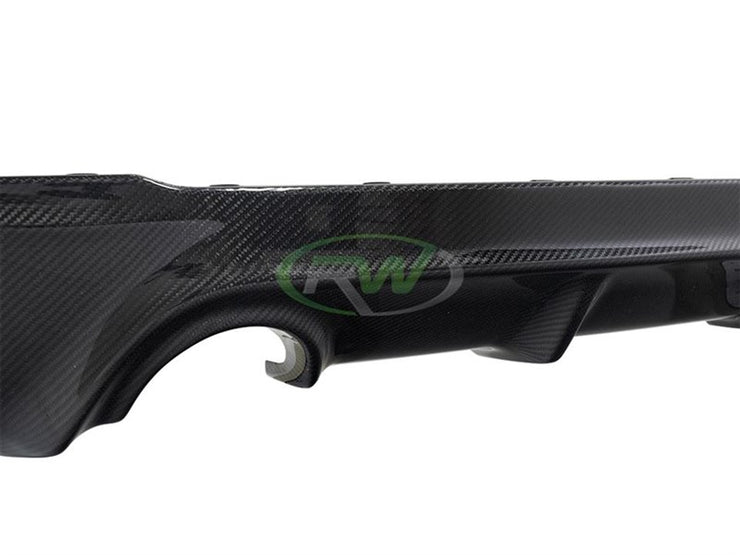 RW Carbon BMW F22 F23 3D Style Carbon Fiber Diffuser