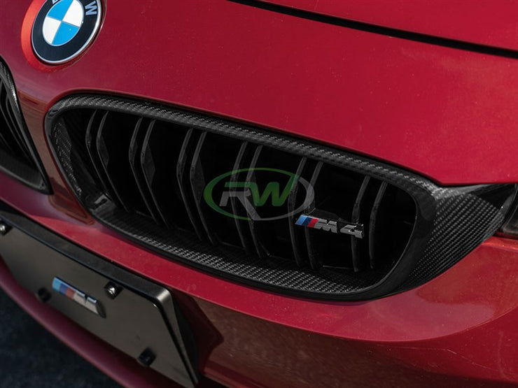 RW Carbon BMW F32 F33 F36 F80 F82 Carbon Fiber Grilles