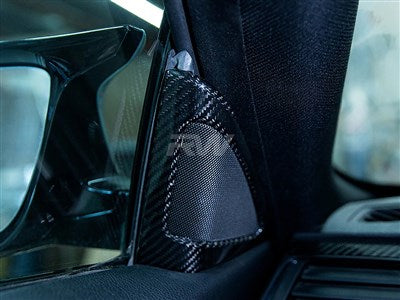 RW Carbon BMW F82 M4 F32 4-Series Carbon Fiber Speaker Trims