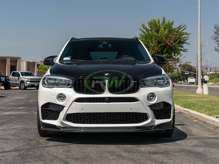 RW Carbon BMW F85 X5M/F86 X6M Carbon Fiber Front Lip