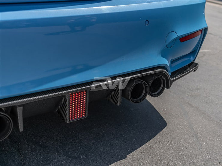 RW Carbon BMW F8x M3 M4 Kholen Style CF Rear Diffuser