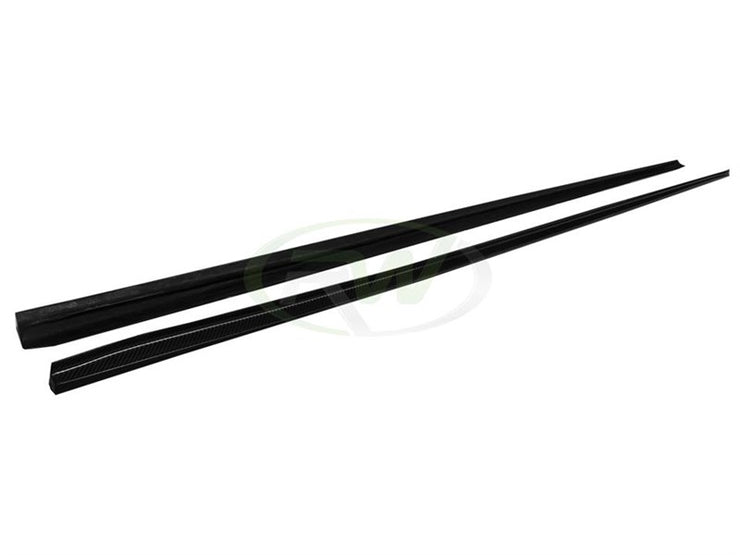 RW Carbon BMW G30 F90 3D Style CF Side Skirt Extensions