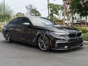 RW Carbon BMW G30 3D Style Carbon Fiber Front Lip Spoiler