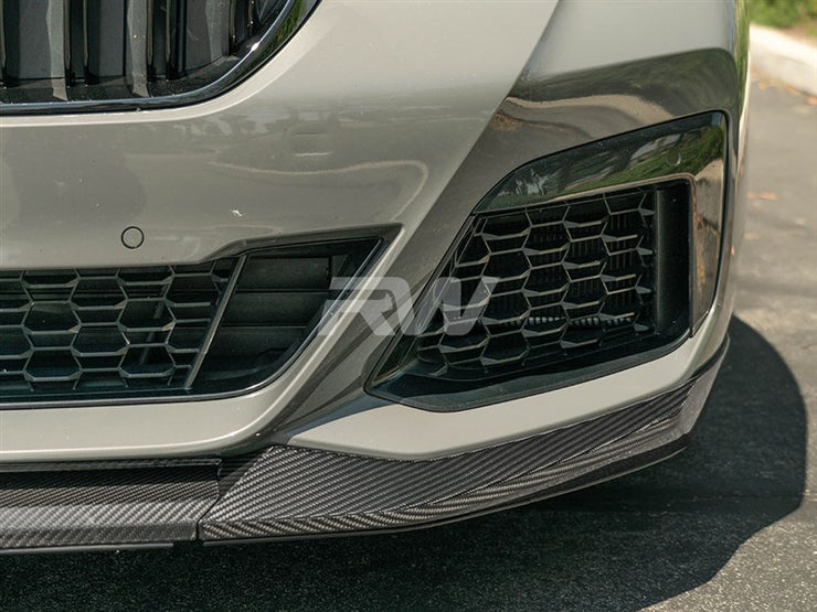 RW Carbon BMW G30 LCI Carbon Fiber Front Lip Spoiler
