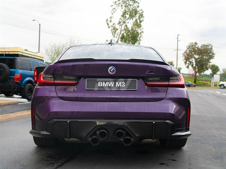 RW Carbon Carbon Fiber Perf. Style Diffuser BMW G8X M3/M4