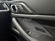 RW Carbon BMW G82 G83 M4 Carbon Fiber Door Handle Trims