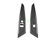 RW Carbon BMW G82 G83 M4 Carbon Fiber Window Switch Panels