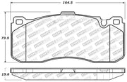 StopTech Performance 08-09 BMW 128i/135i Coupe Front Brake Pads