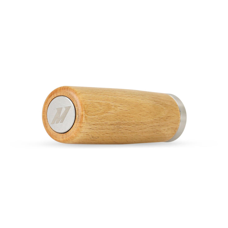 Mishimoto Tall Steel Core Wood Shift Knob - Beech