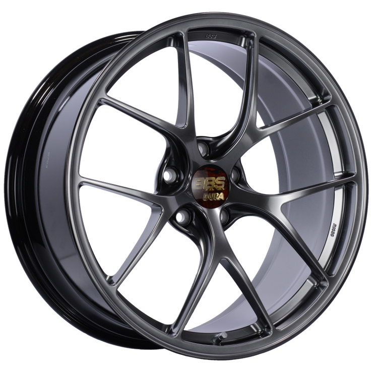 BBS RI-D 20x9 5x120 ET27 Diamond Black Wheel -82mm PFS/Clip Required