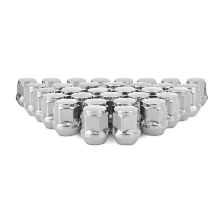 Mishimoto Steel Acorn Lug Nuts M14 x 1.5 - 32pc Set - Chrome