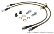 StopTech 87-91 BMW M3 / 89-4/91 325/328 Series (E30/E36) Front Stainless Steel Brake Line Kit