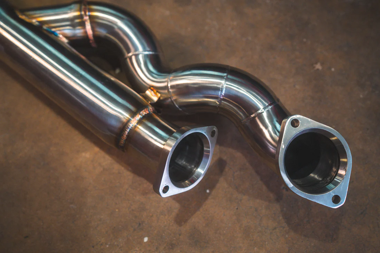 Valvetronic Designs BMW G8x M3 / M4 Valved Sport Exhaust System Midpipe (Grade 5 Titanium)
