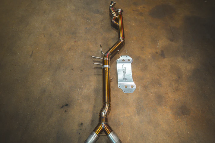 Valvetronic Designs BMW G8x M3 / M4 Valved Sport Exhaust System Midpipe (Grade 5 Titanium)