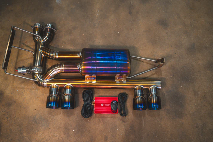 Valvetronic Designs BMW E46 M3 Valved Sport Exhaust (Grade 5 Titanium)