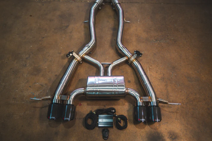 Valvetronic Designs BMW G87 M2 Valved Sport Exhaust AXLEBACK System (Stainless Steel)