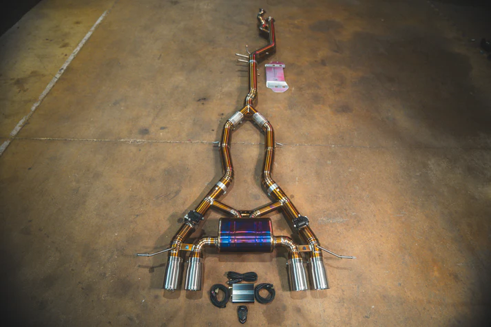Valvetronic Designs BMW G87 M2 Valved Sport Exhaust FULL System (Grade 5 Titanium)