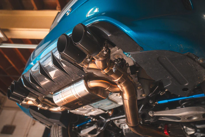Valvetronic Designs BMW F87 M2 Competition Equal Length Valved Sport Exhaust System (Titanium)